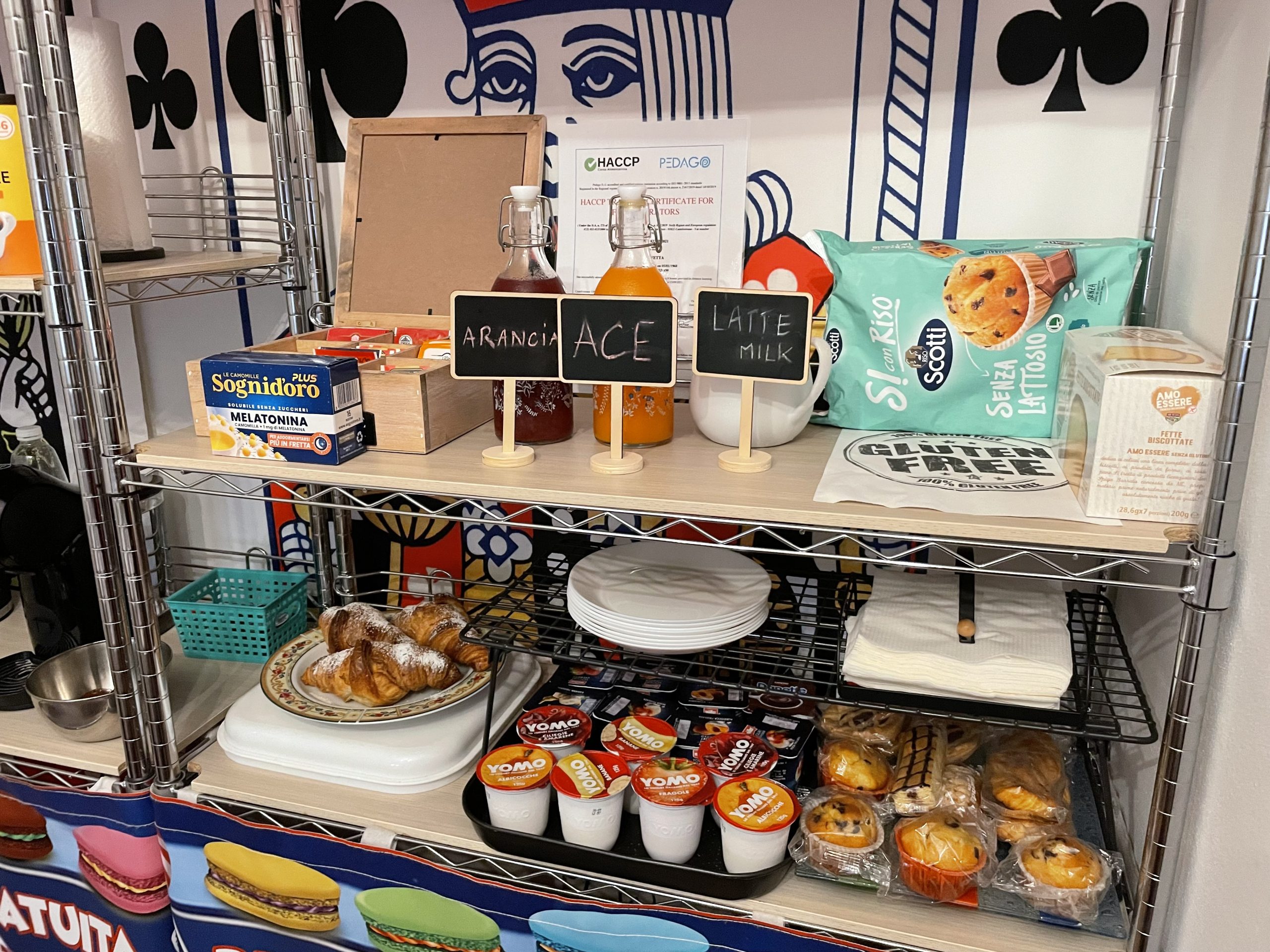 Sala della colazione italiana di Magic House Experience