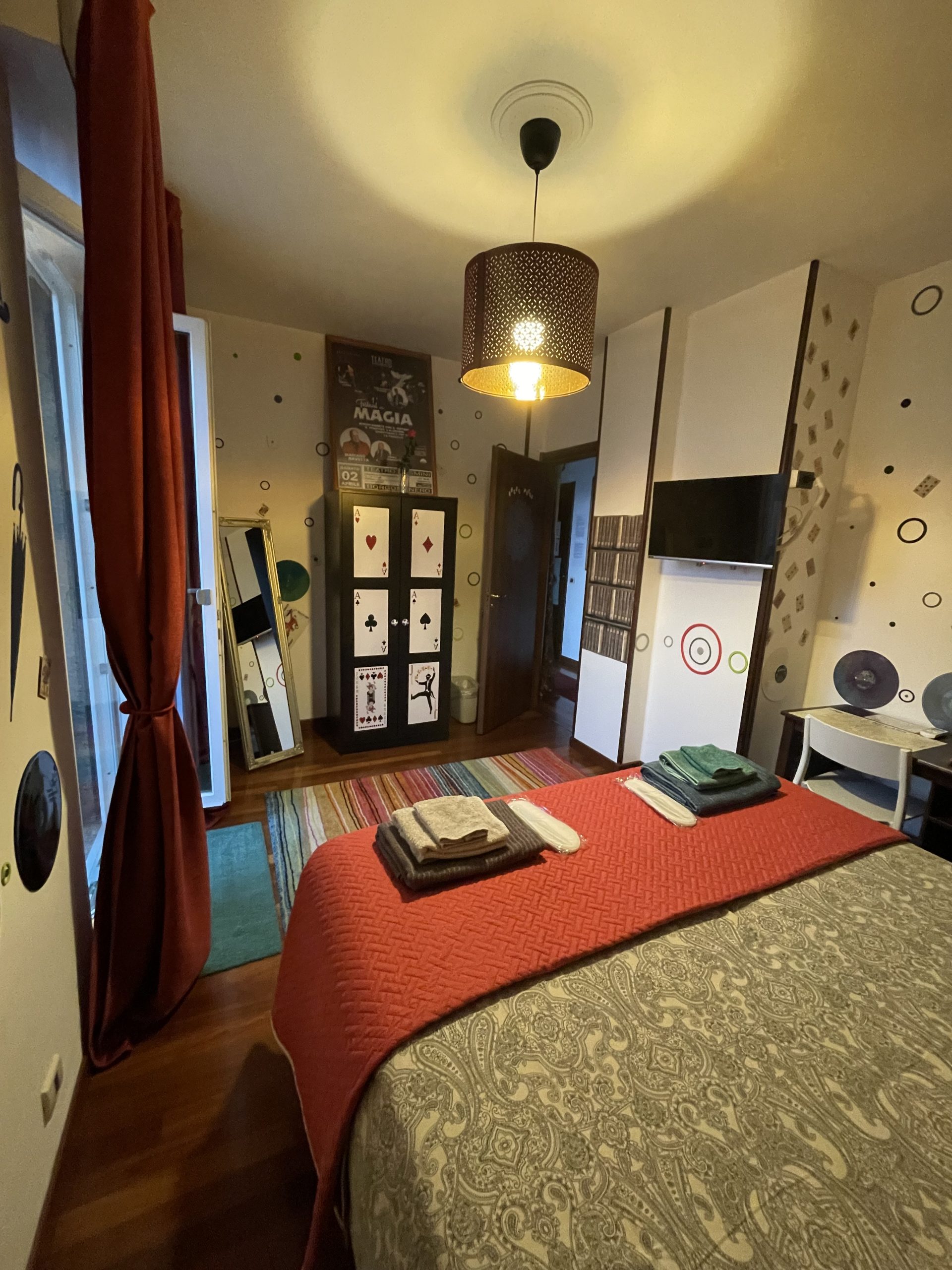 Ambienti del B&B Magic House Experience a Novara