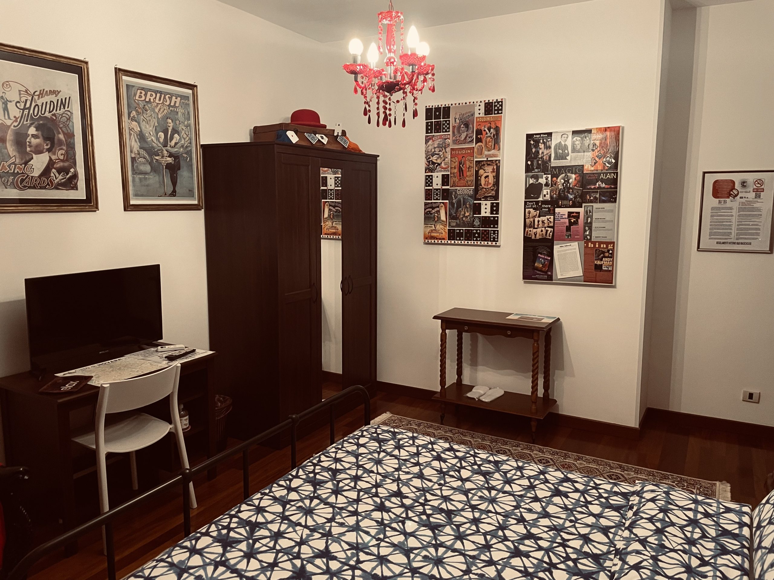 Ambienti del B&B Magic House Experience a Novara
