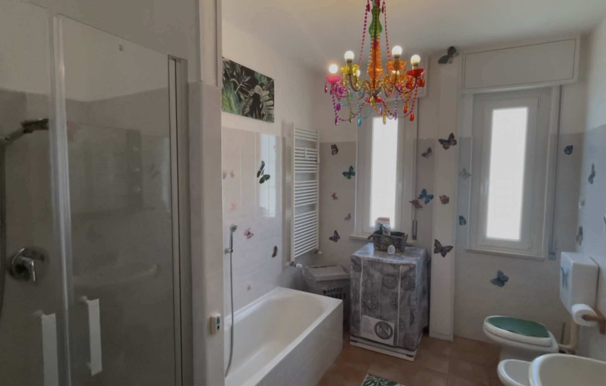 Ambienti del B&B Magic House Experience a Novara